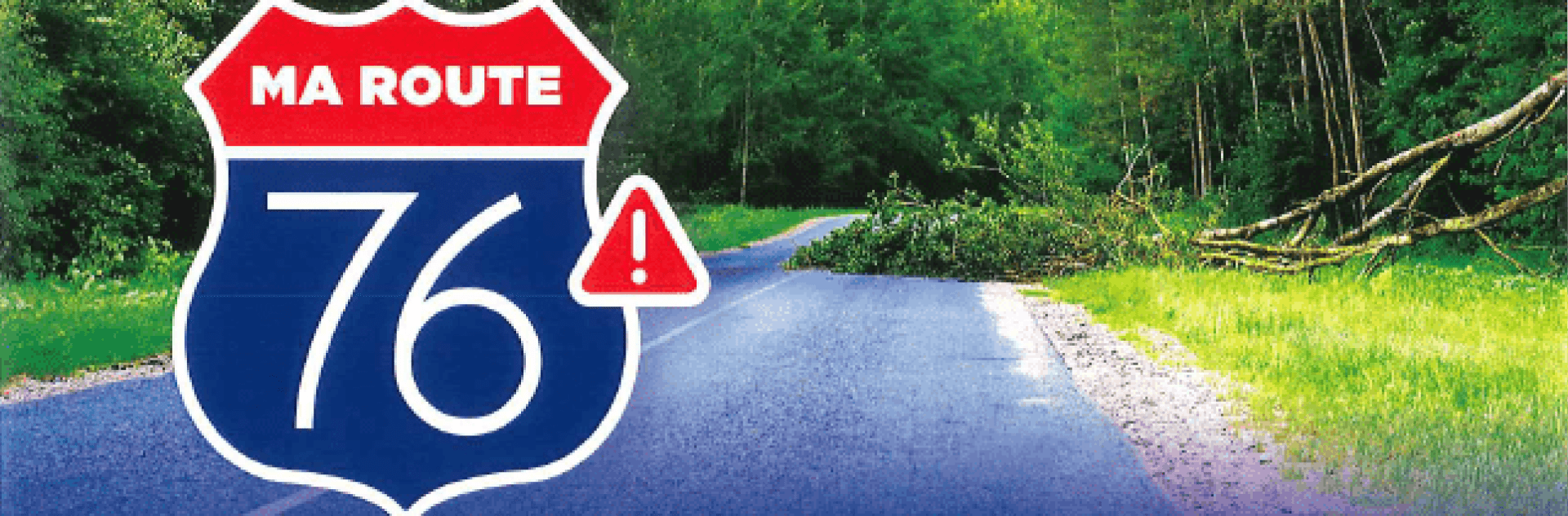 Ma route 76 SaintLaurentdeBrèvedent